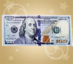 Деньги сувенирные нового образца 100 долларов США 80 шт. (2954)