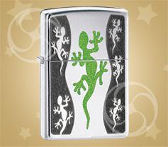 ZIPPO Green lizard 'Ящерица'
