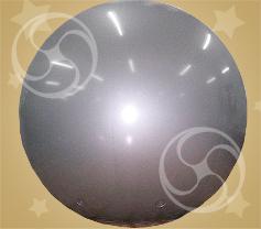 Шар гигант сфера серебряный 2.9м (3356)