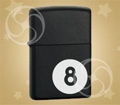 ZIPPO Black matte '8-й шар'