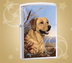 ZIPPO Lp - yellow lab 'Мечта охотника'