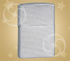 ZIPPO Red chrome arch