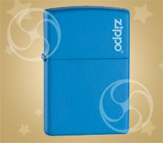 ZIPPO Blueberry matte with zippo logo 'Черничная'
