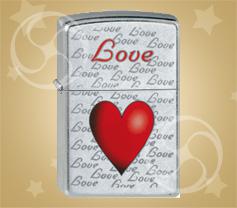 ZIPPO Lighter 'Любящее сердечко'