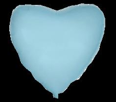 Шар фольгированный 'Сердце нежно - голубой' 18'