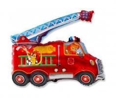Шар фольгированный фигура 'Пожарная машина'