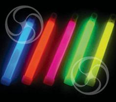 Светящаяся неоновая палочка glow stick 1,5х21см желтая (580)