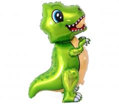 Шар фольгированный фигура 'Маленький динозавр зеленый'