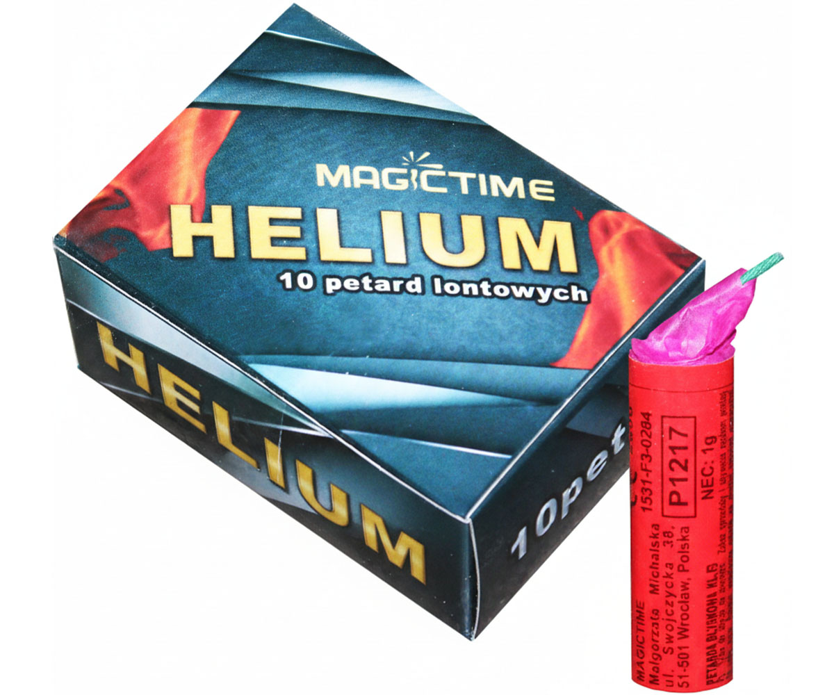 Петарда с фитилем 'Helium' 5см 10шт